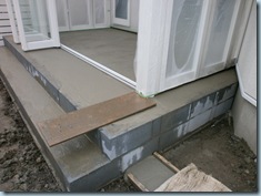 コンクリート打ち　施工現場レポート　長野　エクステリア