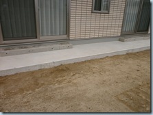 スタンプコンクリート洗い流し　施工現場レポート 003