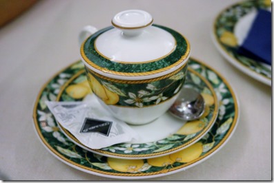 リストランテ・テーマの食器