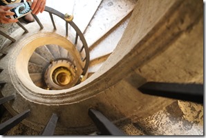 サンタ・マリア・マッジョーレ大聖堂の螺旋階段