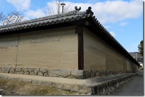 法隆寺の土壁