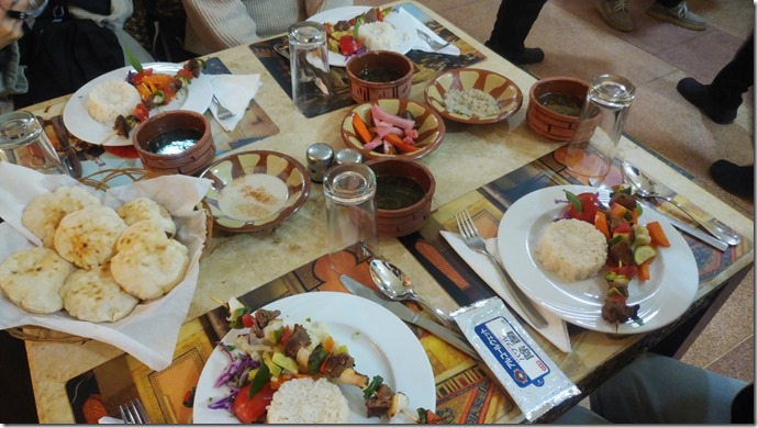 egypt lunch