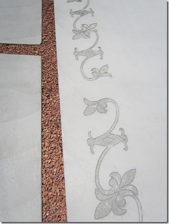 Konkurīto moyō bordet art テコラ(破砕瓦)