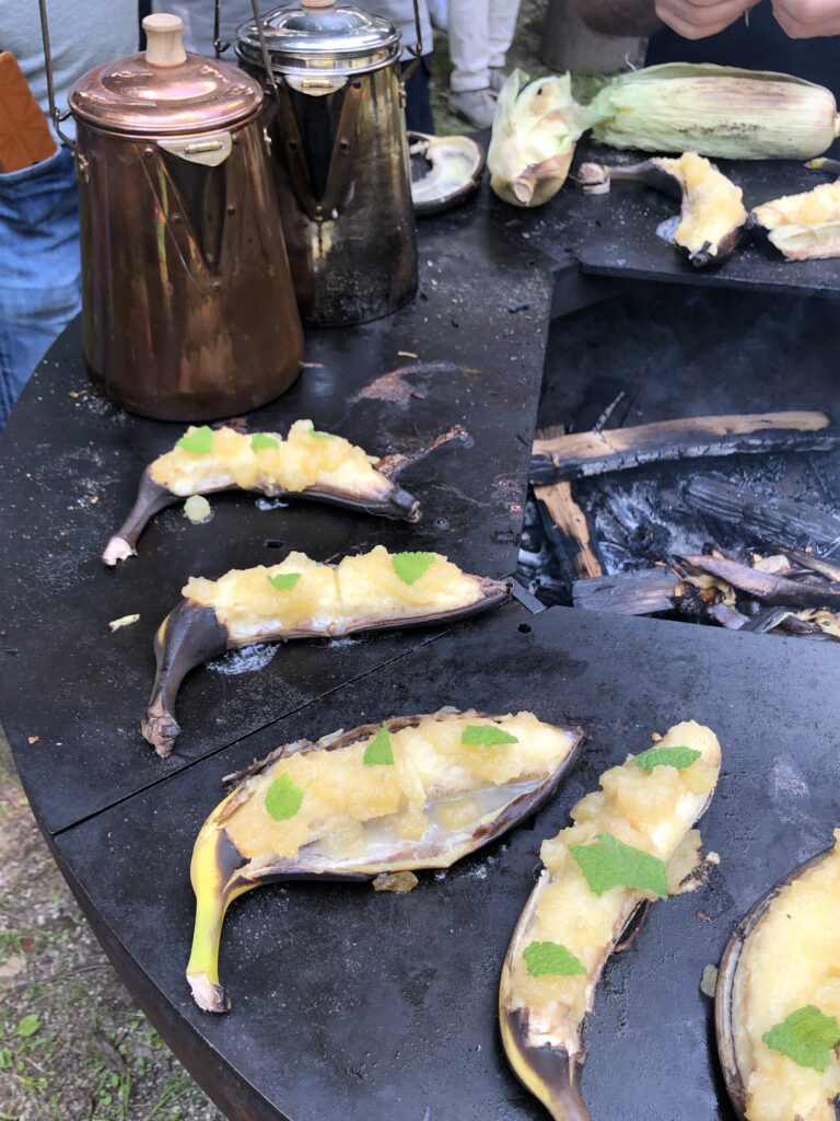 焼きバナナ