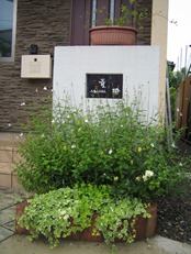 グラフィカ門柱　3