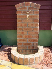 Brickwork Washbasin faucet