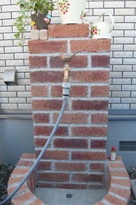 Brickwork Washbasin faucet