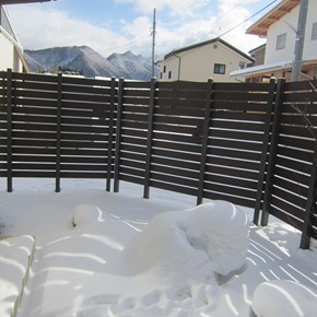 　アルファウッド 13段張り施工